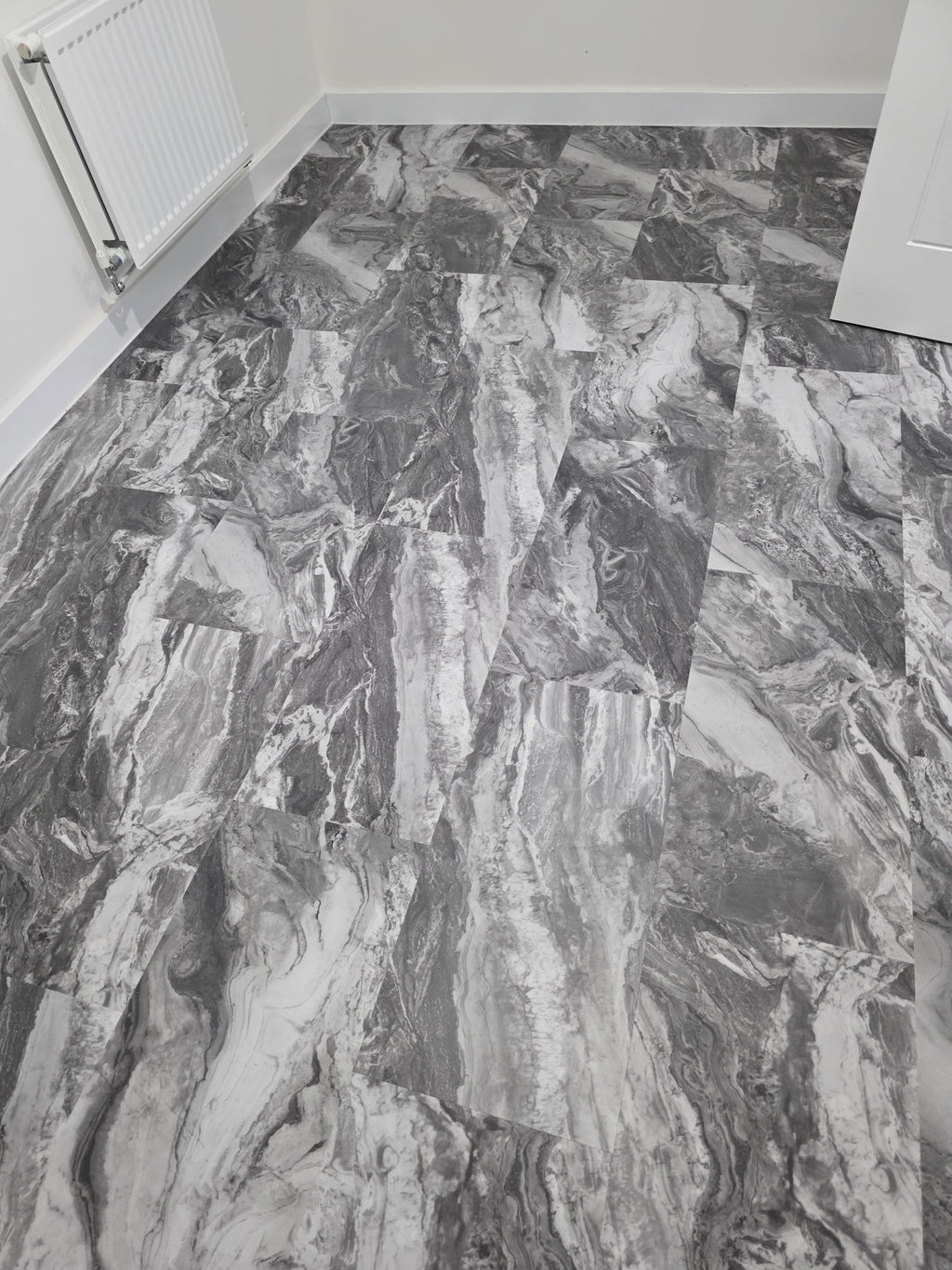 Dark Grey Marble stone effect SPC 9MM