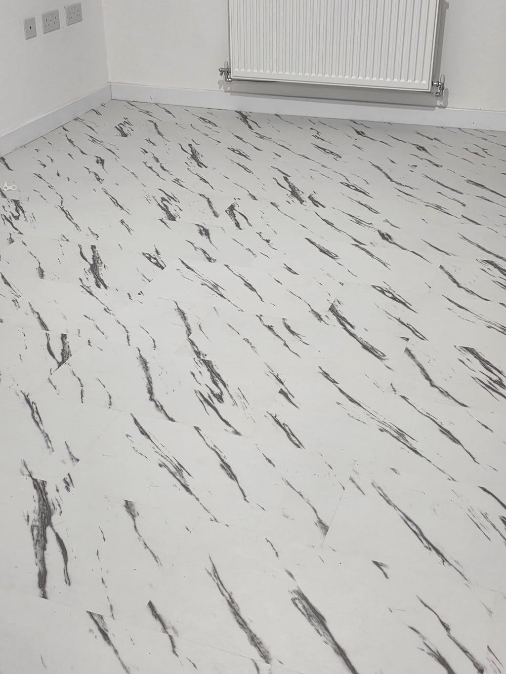White Marble stone (black veins)