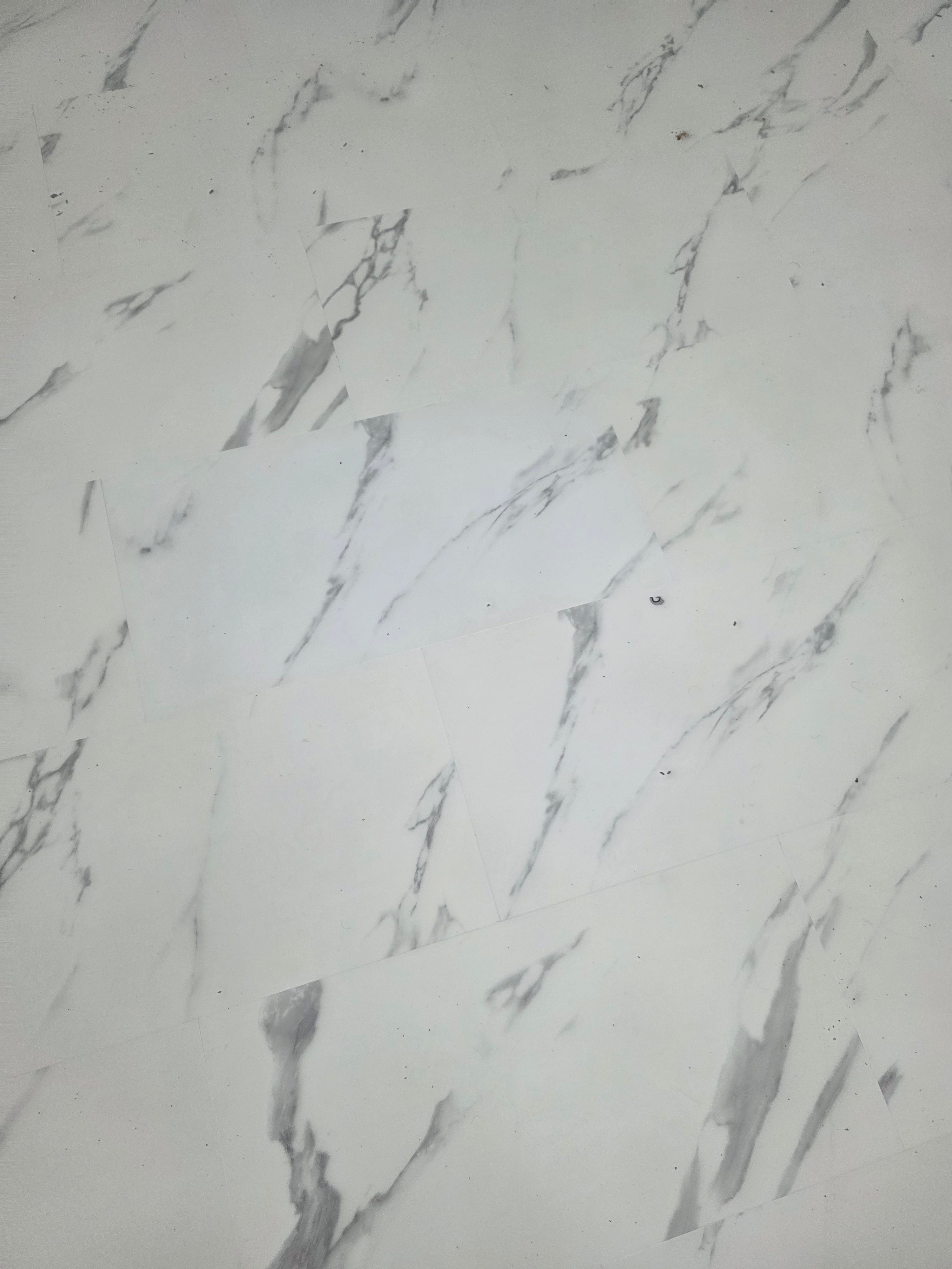 White Marble stone effect 9MM