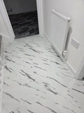 White Marble stone (black veins)