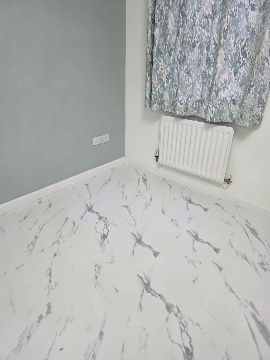White Marble stone effect 9MM